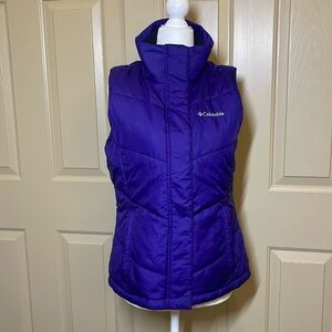 Columbia Purple Puffer Vest